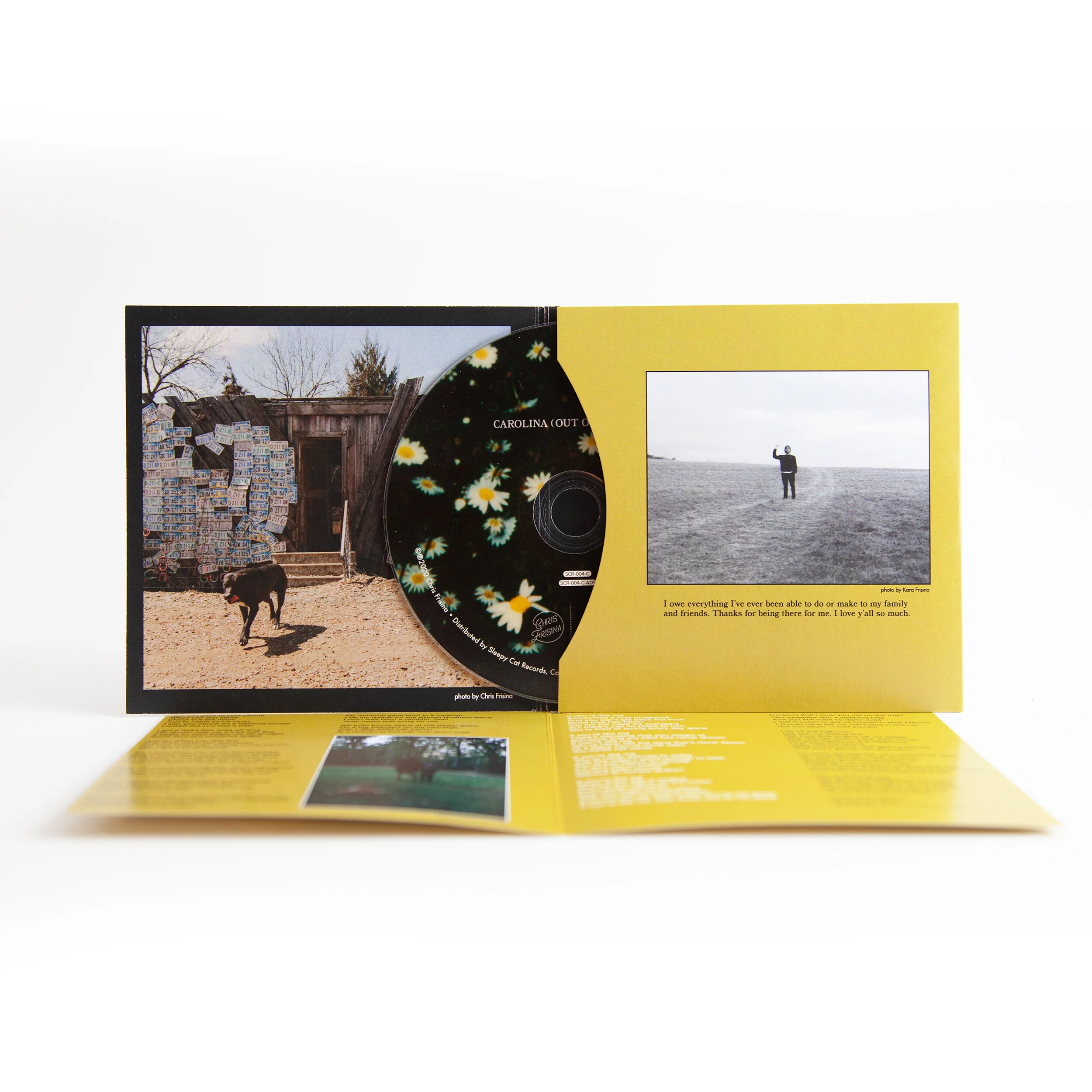 Chris Frisina - Carolina(Out of my Mind) - CD — Sleepy Cat Records